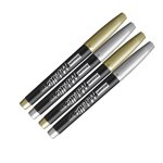 Luxor Metallic Marker Gold silver 1MM 1X4PC