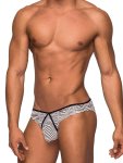 Tranquil Abyss MINI Bikini - White And Black