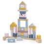 Polar B Stacking Builing And Balancing Wooden Blocks - 60 Pieces