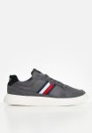 Tommy Hilfiger Light Cupsole Lth Mix Stripes - Grey