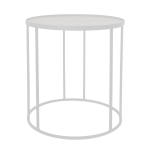 Celestial Side Table - White Textured