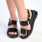 Pierre Cardin Pertel Sandals - Black - 8