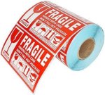 Unique Fragile 90MM X 50MM Label Sticker Roll
