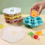 Cute Bear Silicone Ice Cube & Baby Food Freezer Tray