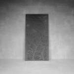 Eco Lasercut Screen D03 - 1800 X 300MM Black 6MM Indoor