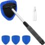 Car Cleaning Tool Automobile Glass Defogging Telescopic Wipe