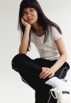 Ribbed T-Shirt - White Multi