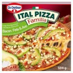 Ital Pizza Classic Familia Bacon Feta & Avocado Pizza 504G