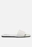 Cotton On Everyday Hailey Single Vamp Slide - White