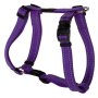 Rogz Pet Products Rogz Utility Extra Large 25MM Lumberjack Dog H-harness Purple Reflective