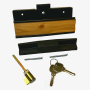 Older Type Patio Door Lock & Cylinder YG03 With 2 Keys