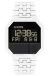 Nixon Re-run Unisex Watch - White