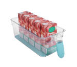 Fridge Handy Organiser Bin With Silicone Insert And Handle