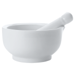 Maxwell & Williams White Basics Mortar & Pestle - White 7CM Regular
