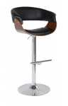 JOST Walnut Wood Pu Black Matt Legs - JY-1953BLK