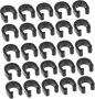 50PCS Cable Clip Derailleur Cable Clamp For Brake And Shift Housing Alloy