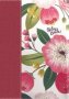 Nkjv The Woman&  39 S Study Bible Cloth Over Board Pink Floral Red Letter Full-color Edition - Receiving God&  39 S Truth For Balance Hope And Transformation   Hardcover