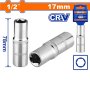 1/2" Drive Deep Hexagonal Socket 17MM WSC7217