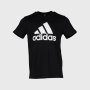 Adidas Badge Of Sport Tshirt _ 166379 _ Black - M / Black
