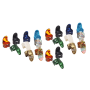 Finger Picks Medium Flat Thumbpicks Celluloid Guitar Finger Picks   24 Pi