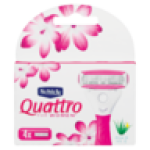 Quattro For Women Razor Cartridge Refill 4 Pack