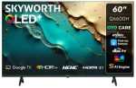 Google 60Q6600H Skyworth 60 Qled 4K Uhd Tv 3840 X 2160 Resolution HDMI USB Bluetooth
