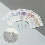 10PCS Sharp Sewing Machine Needles Set - Anti-jump Ideal For Elastic Fabric Essential Household & Industrial Sewing Tools