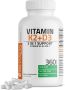 Bronson Vitamin D3 5000 Iu With K2 90MCG - 1 Year Supply 360 Servings
