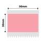NB677 - NIIMBOT - B1 / B21 / B3S / B4 - 50X30MM - 230 LIGHT PINK LABELS