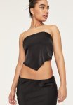 Ines Scarf Top - Black
