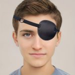 1PC Eye Patch Adjustable Soft Eye Patches For Adults And Kids Medical Eyepatch Amblyopia Lazy Eye Patches For Left Or Right Eyes