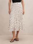 Aurora Pleated Skirt - 20 Porcelain Edmond Spot
