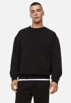 Relaxed Fit Sweatshirt - Black