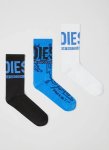 Diesel Skm Ray 3 Pack Socks E7413 - L Multi