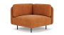 Ellis 1 Seater Corner Danny Amber - Danny Amber