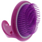 Palm Scalp Brush With Handle Assorted Colours