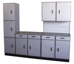 Steel Kitchen Unit 3 Piece