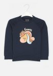Guess Long Sleeve Active Top - Blackened Blue