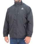 Mens Anorak Jacket - 10XL Blk grey