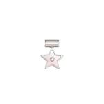 Seimia Pendant Pink Mother Of Pearl Star Cz