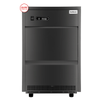 Snomaster 26KG Plumbed-in Ice-maker Bullet Ice Black