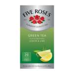 Five Roses Green Tea Lime And Lemon Flavoured 20S