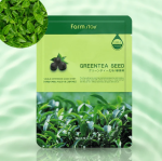 Farmstay Visible Difference Mask Sheet Green Tea Seed 23ML 1EA - My Skin Rules