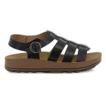 Pierre Cardin Gladiator Sandal - Black - 8