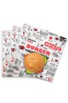 100 Sheet Printed Grease Proof Universal Burger Wax Parchment Paper