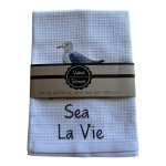 Single Printed Dishcloth - Sea La Vie