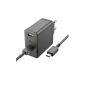 65W 3 Ports High Power Pd Charger With Type-c To Type-c Cable