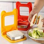 Stainless Steel Sandwich Maker - 1PC Square Sealing & Cutting Tool For Perfect Bread Slices Ideal For Graduation & Independence