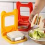 Stainless Steel Sandwich Maker - 1PC Square Sealing & Cutting Tool For Perfect Bread Slices Ideal For Graduation & Independence Day Celebrations