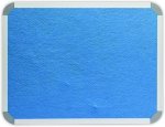 Info Board Aluminium Frame 1200 900MM Sky